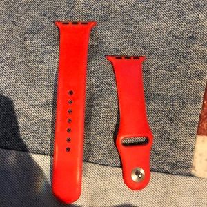Red Apple Watch Band